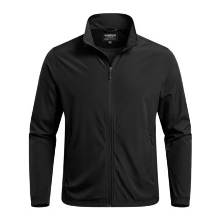 Vonzelo Men's Performance Sport Jacket | Lightweight Zip-Up Windbreaker